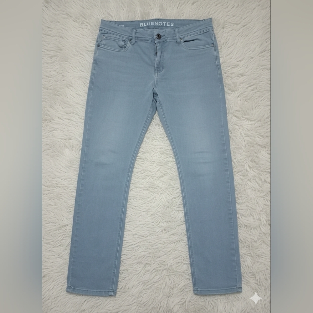 Bluenotes Mens Sky Blue Skinny Jeans